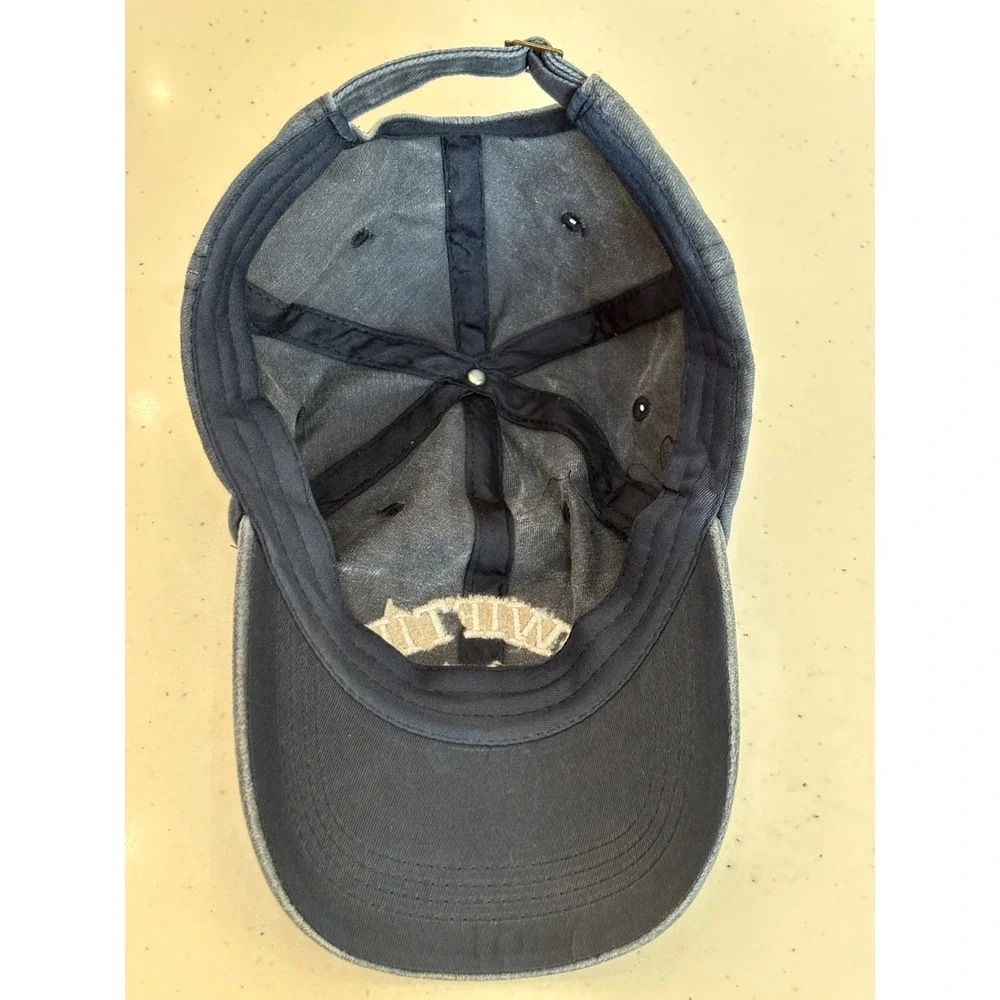 Lot of 16 Swiftie Taylor Swift Cap Washed Navy Blue Cotton Embroidered Hat Fan